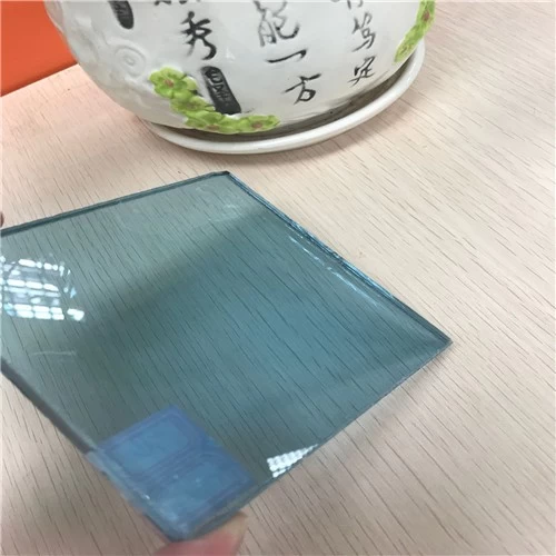 Factory price 8.38mm Ford blue color laminated float glass panel