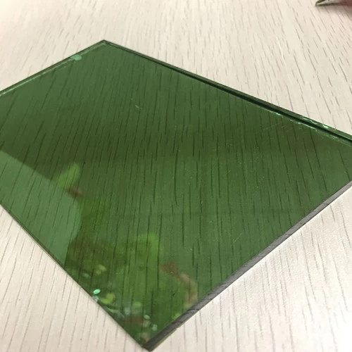 Factory price 8mm dark green hard coating reflective glass manufacturer