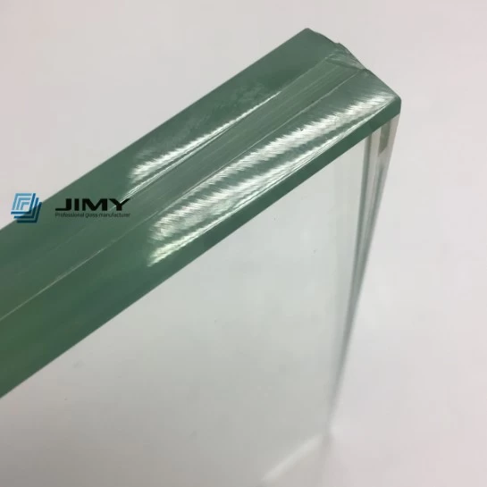 Good price 15mm+1.52mm PVB SGP interlayer+ 15mm tempered laminated safety glass manufacturer China