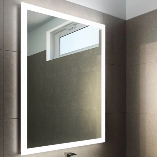 Good quality 5mm 6mm hotel LED light backlit illuminated bathroom mirror manufacturer