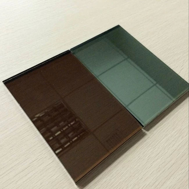 Haute qualité bon prix bronze 4mm verre réfléchissant Chine fabricant
