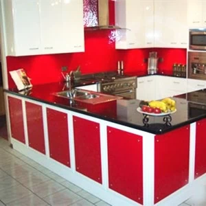 Kitchen splash back lacquered safety toughened glass,color painted tempered glass manufacturer