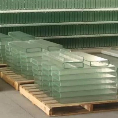 Light weight architecture glass U profile translucent channel glass manufacturer