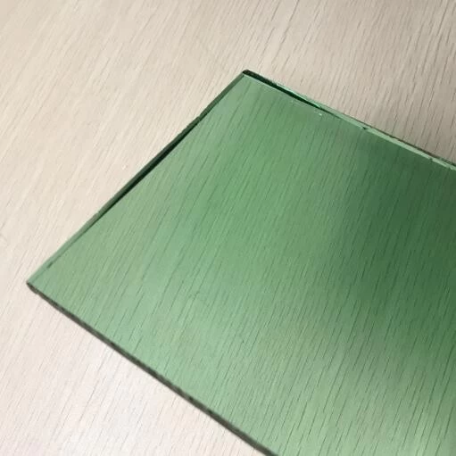 Stock available 4mm dark green color tinted float glass suppliers China