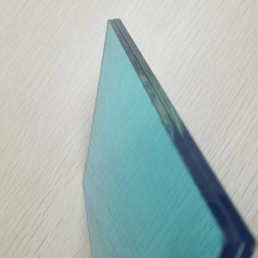 Wholesale price 6.38mm blue laminated glass,331 laminated float glass for sale