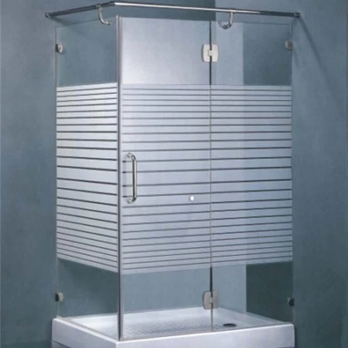 Wholesale prices 8mm tempered glass shower enclosure, 1/3 inch flat and curved safety shower glass manufacturers