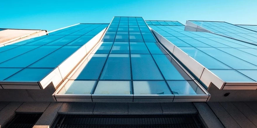 insulated glass curtain wall building glass