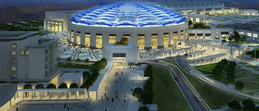 Oman Convention and Exhibition Center (OCEC), Muscat, Oman.