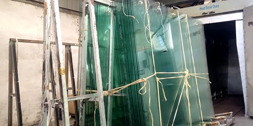 toughened heat soak glass safety tempered glass