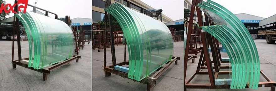 curved laminated safety glass factory