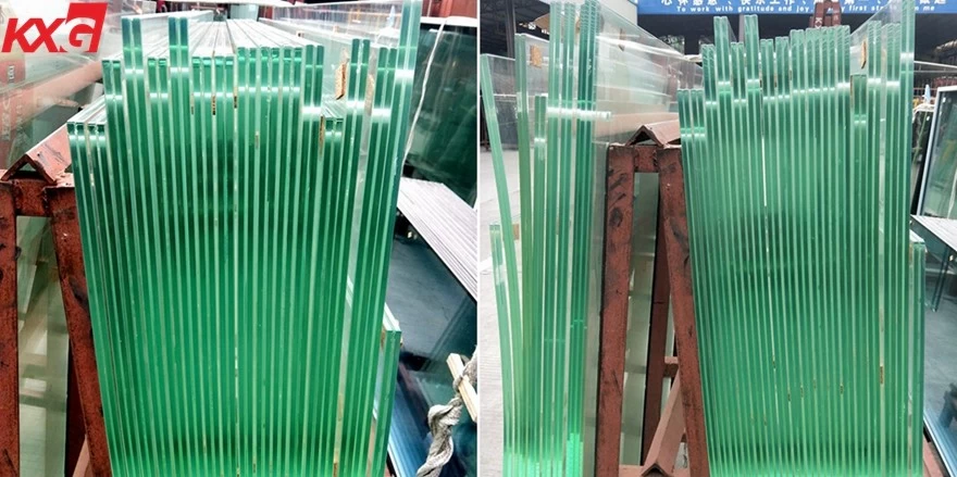 12.76mm laminated glass