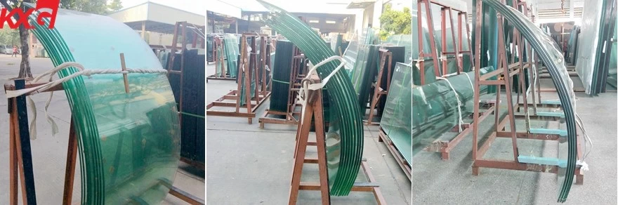 curved laminated tempered glass