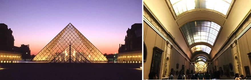 Louvre glass pyramid