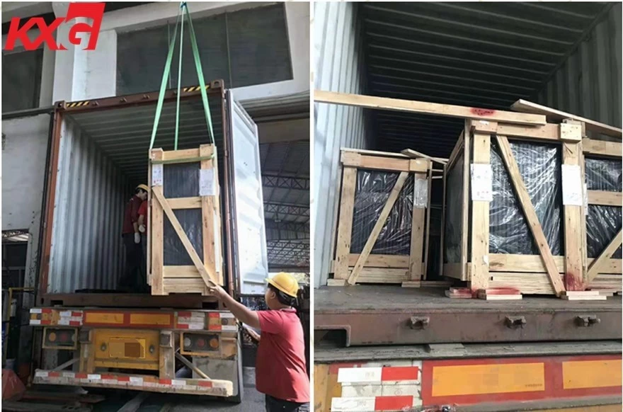 loading insulated glass to Cambodia