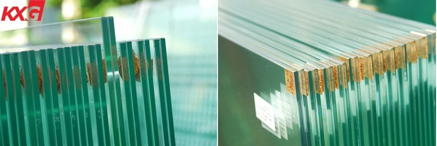 10mm+1.52+10mm safety toughened laminated glass