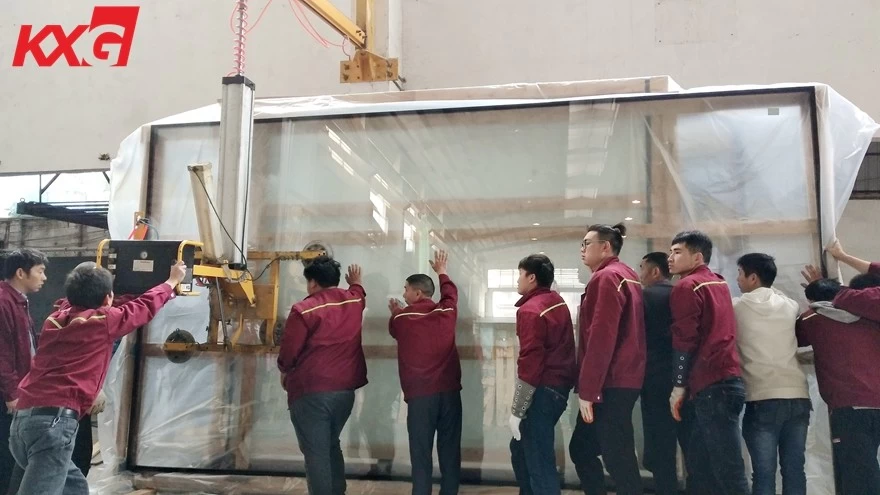 jumbo size insulated glass packing