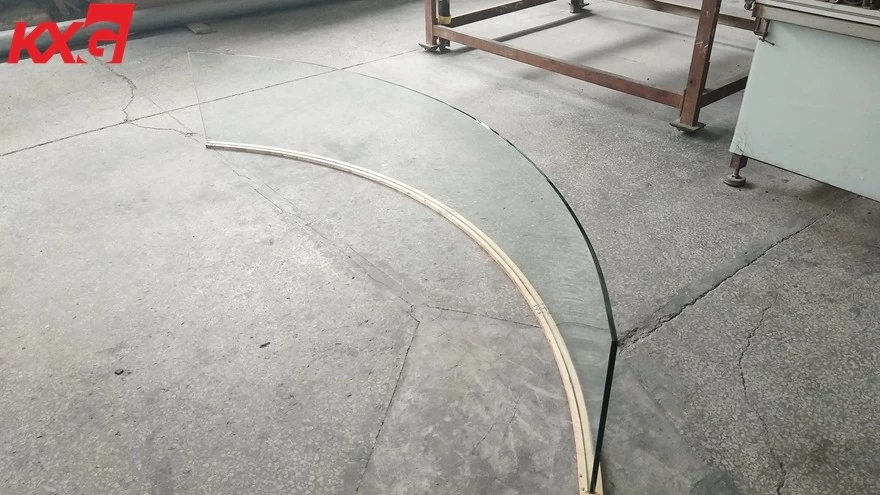 KXG 6mm curved tempered glass 