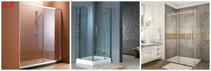 Shower glass door 