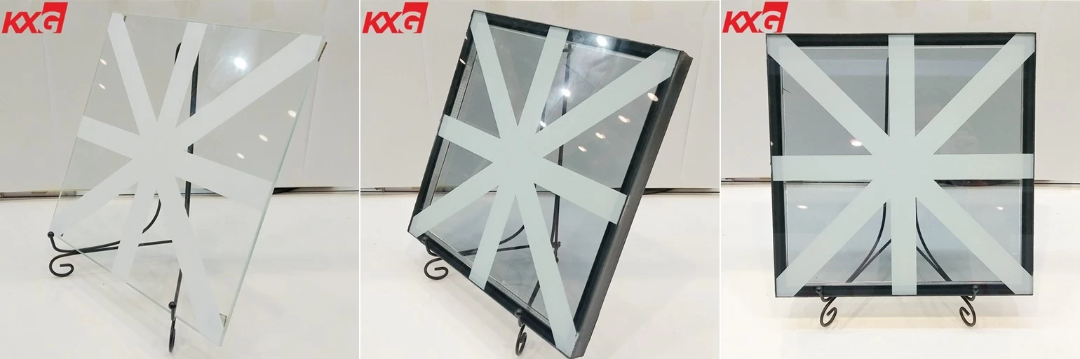 silk screen printing reflective double glass
