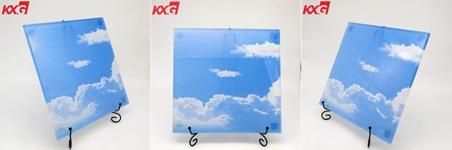 10mm digital printing toughened glass 