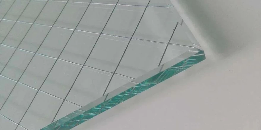 wire mesh glass safety glass anti-fire glass