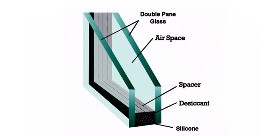 insulated glass building glass factory curtain wall