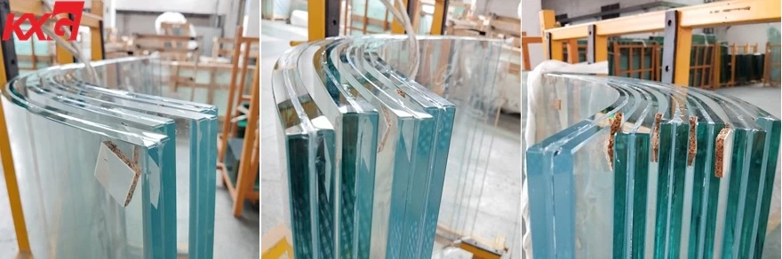 SGP curved laminated glass