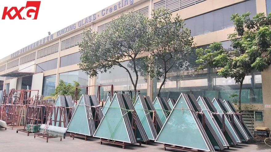 triangular insulated glass