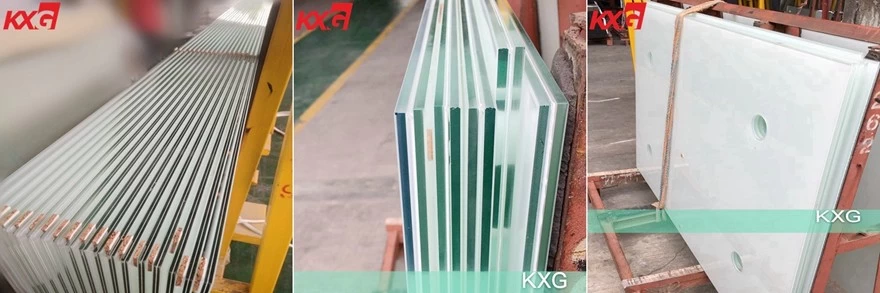 331 white pvb film float laminated glass