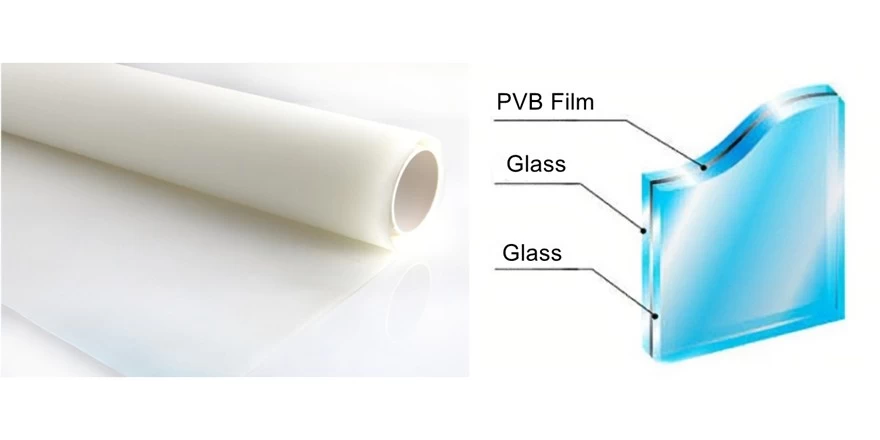 SGP PVB film safety laminated glass factory