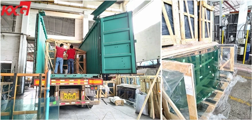 KXG exports glass to Thailand