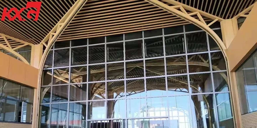 Djibouti International Exhibition Centre glass