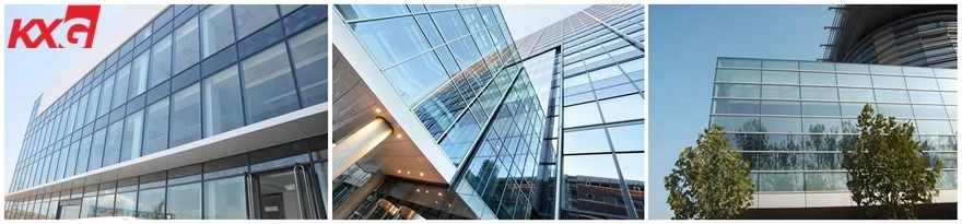 Building material lightweight thermal control low e insulated glass facades