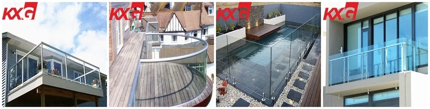 Glass factory supplier 12mm toughened glass for outdoor balustrade