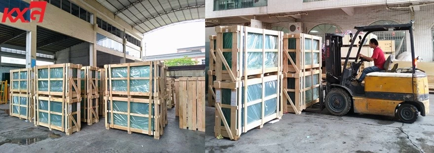 KXG exports clear tempered glass to Israel