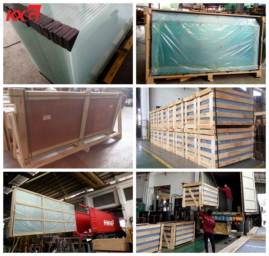 Heat soak toughened glass package