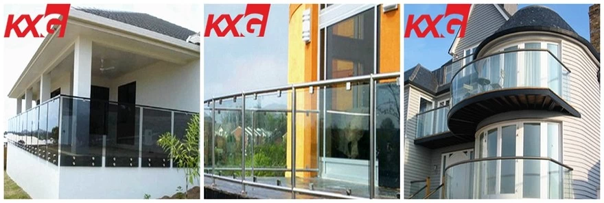 12mm toughened glass for outdoor balustrade building