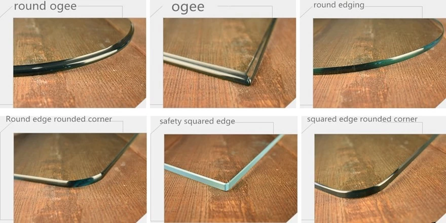 tempered glass edge details