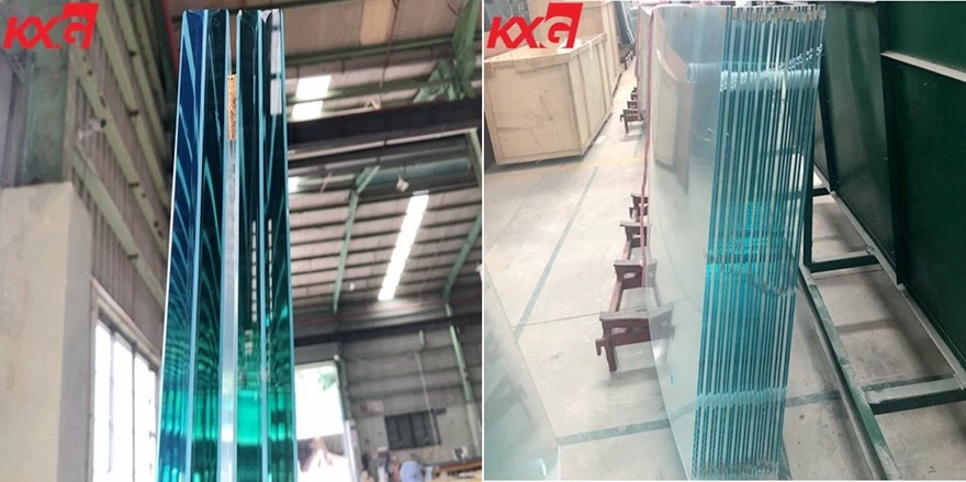 ultra clear safety toughened lamianted glass