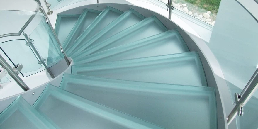 glass stair floor panels safety floor