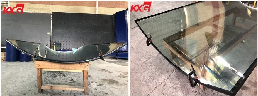 curved laminated insulated glass