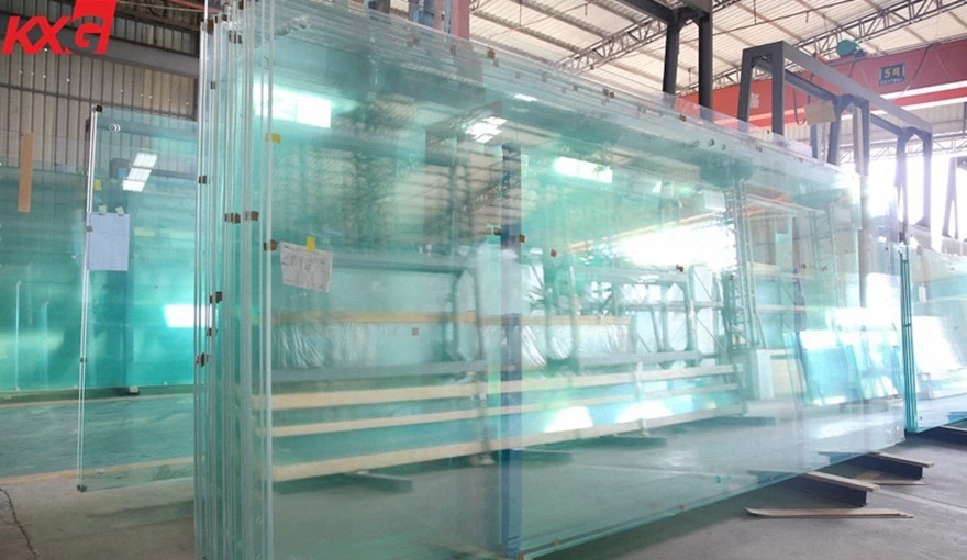jumbo size extra clear tempered glass