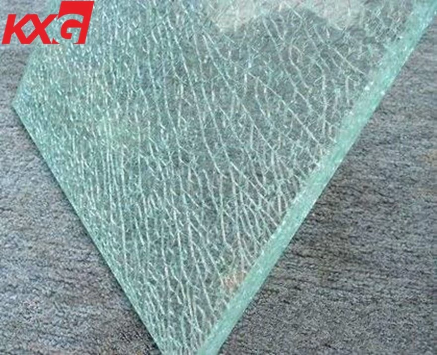 tempered laminated glass broken