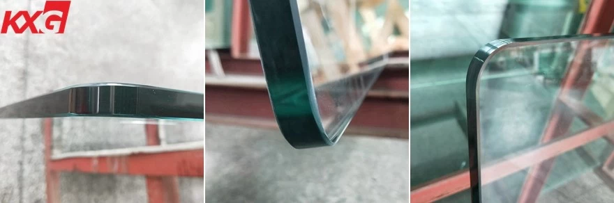 19mm clear tempered glass table top 