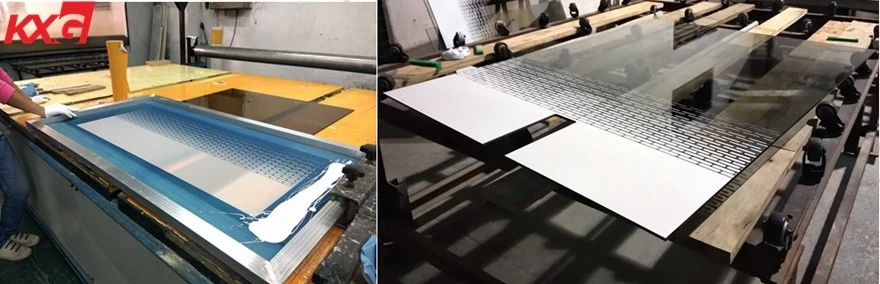 silkscreen printing glass