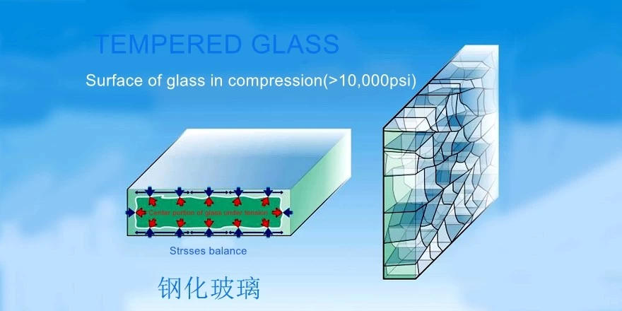 tempered safety glass toughened glass