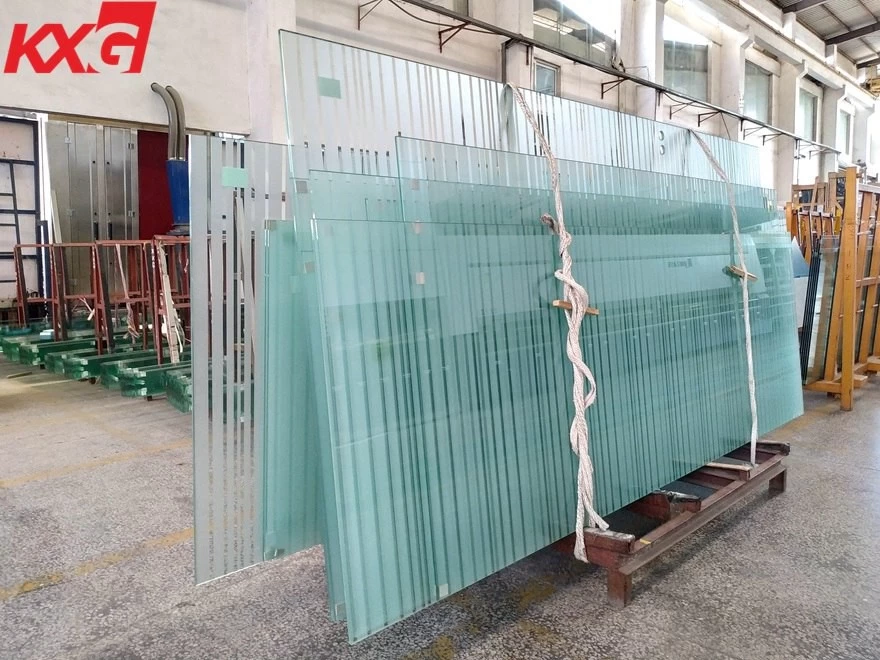 KXG partially frosted tempered glass