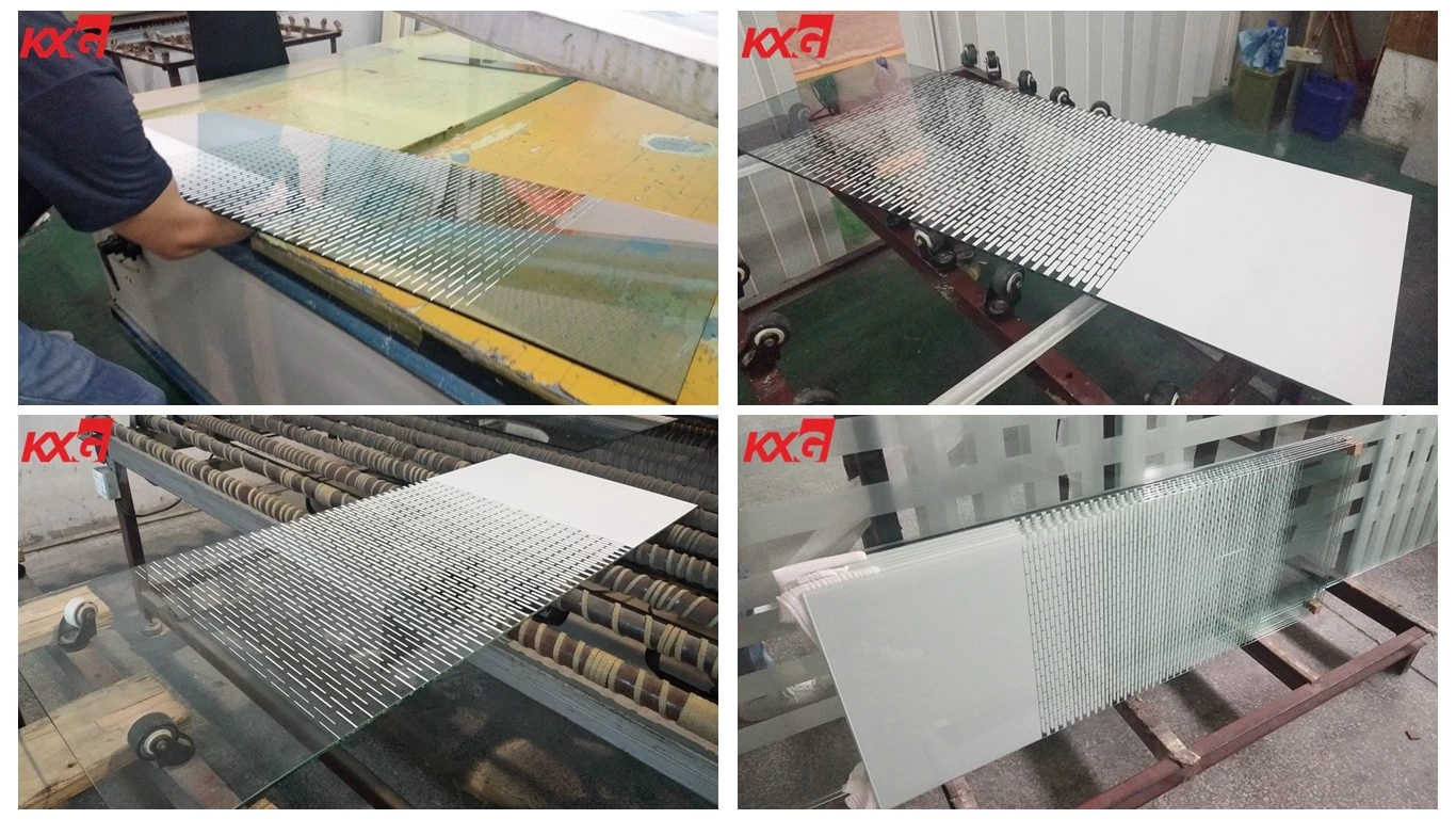 13.52mm silk screen printing tempered glass