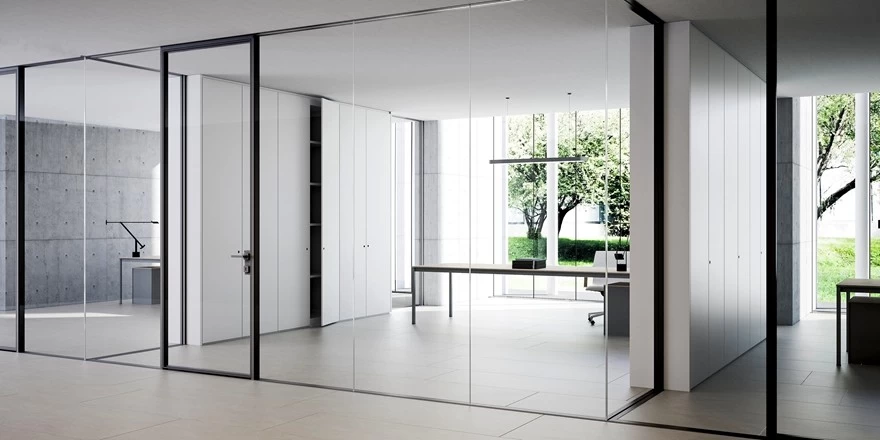 safety office glass partition