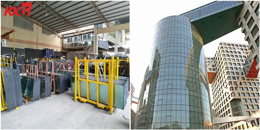 insulated glass for glass curtain wall